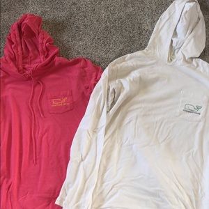 Vineyard Vines long sleeve hooded shirts